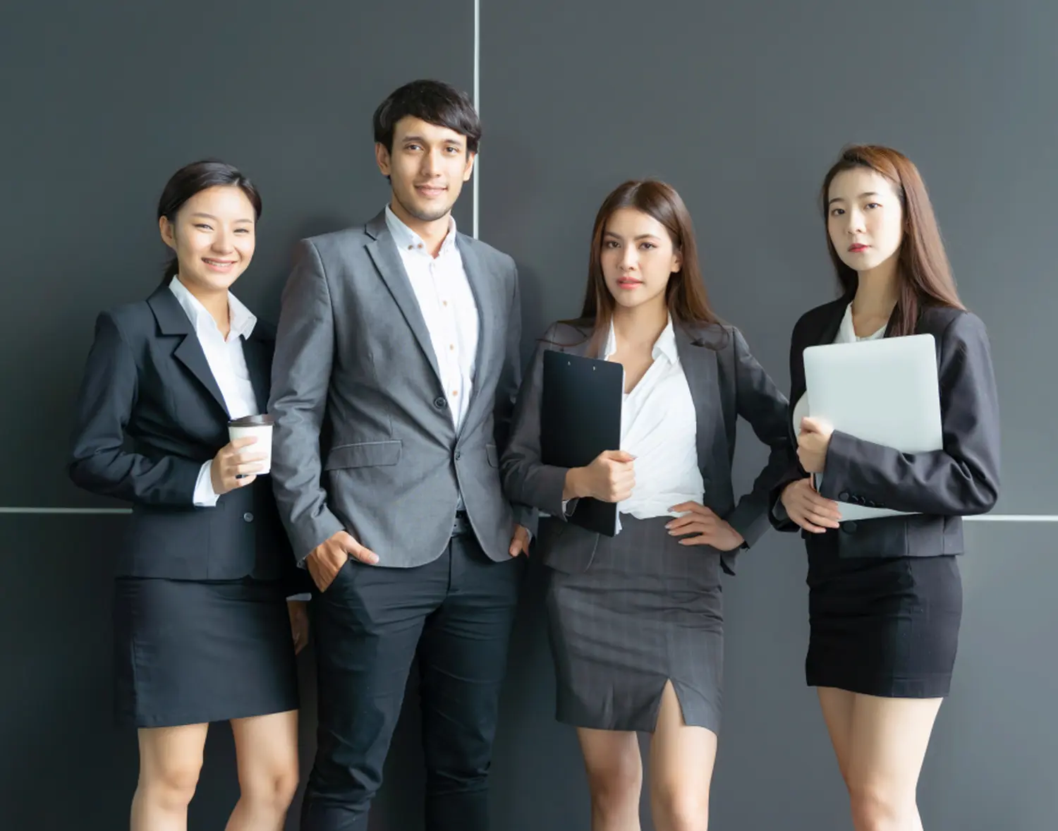 Team aus vier Profis von focus